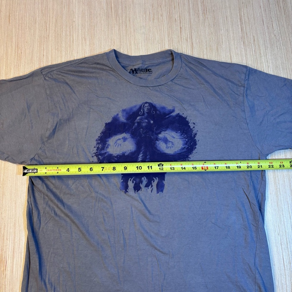 Men's Gray Magic The Gathering Graphic Tee - Picture 4 of 7